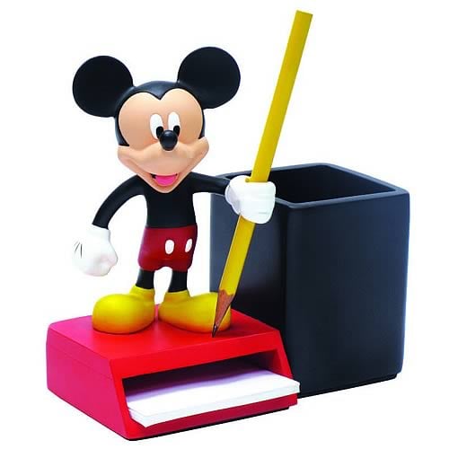 Mickey Mouse Pencil and Notepad Holder